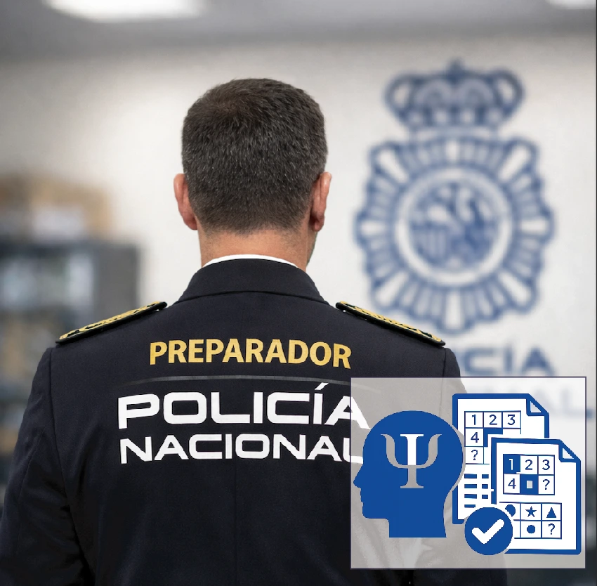 Preparador + psicotécnicos